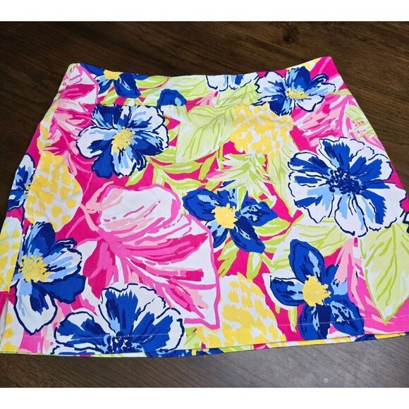 Rafaella Skort Golf Skirt Tennis Shorts Sports Stretch Pickleball Floral Sz XXL - Picture 6 of 15